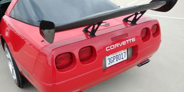 1992 Red Chevrolet Corvette Coupe