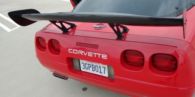 1992 Red Chevrolet Corvette Coupe