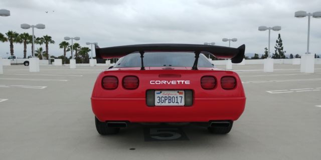 1992 Red Chevrolet Corvette Coupe