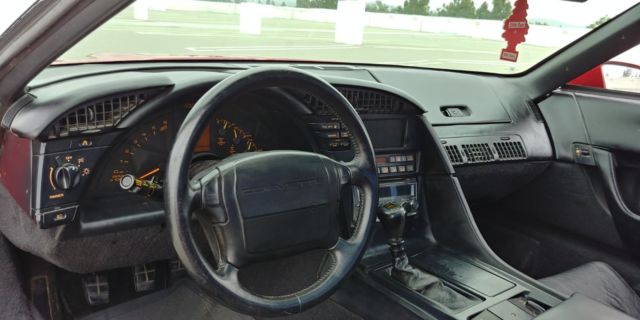 1992 Red Chevrolet Corvette Coupe