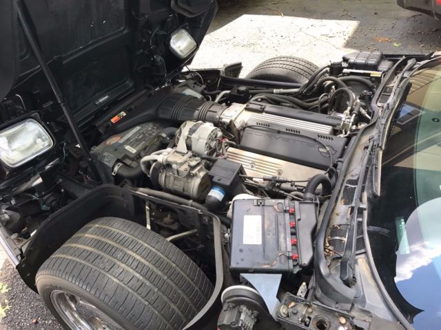 1992 Black Chevrolet Corvette Coupe