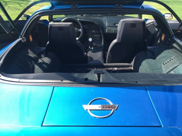 1992 Blue Chevrolet Corvette Coupe