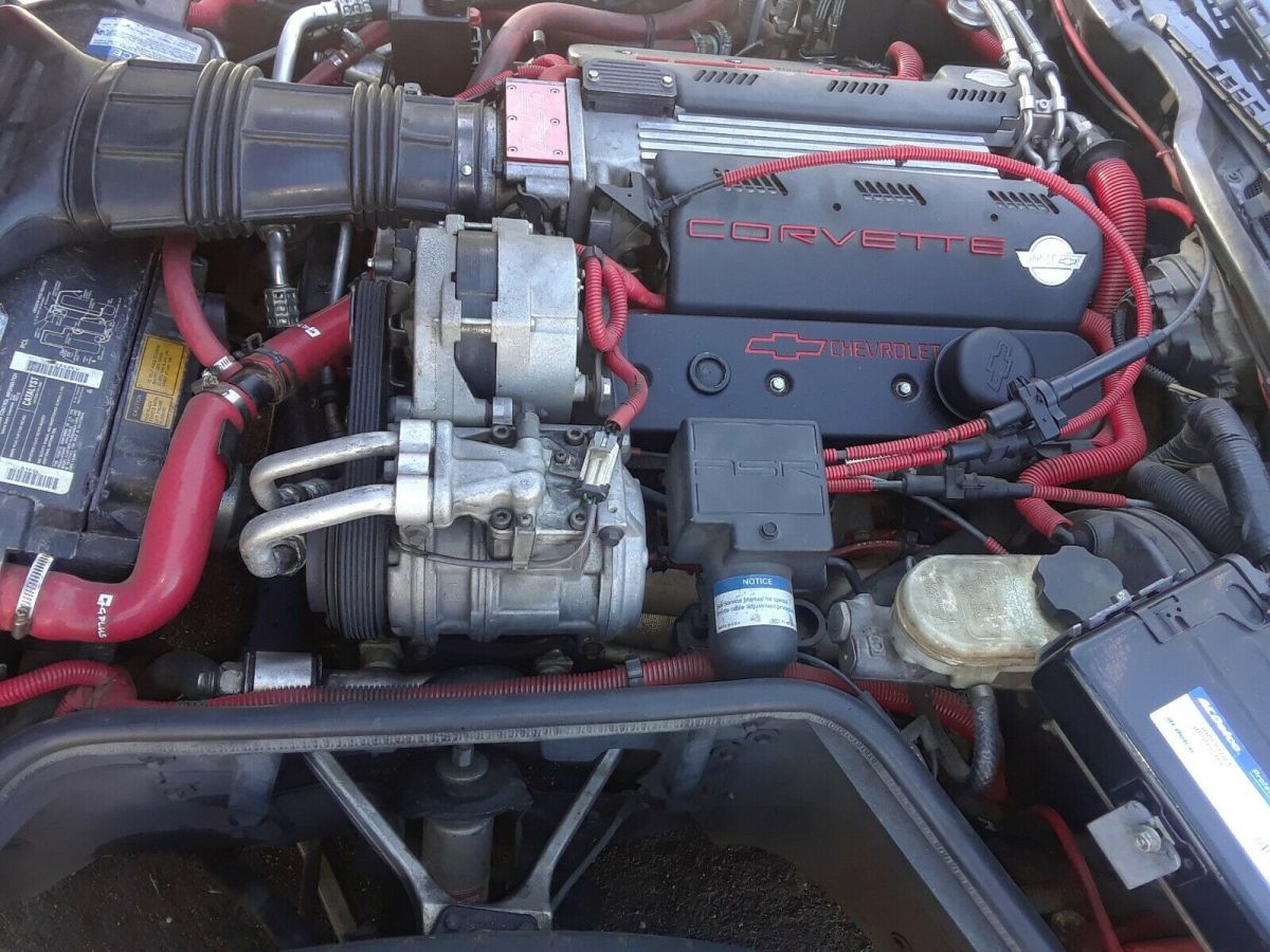1992 Red Chevrolet Corvette Hatchback