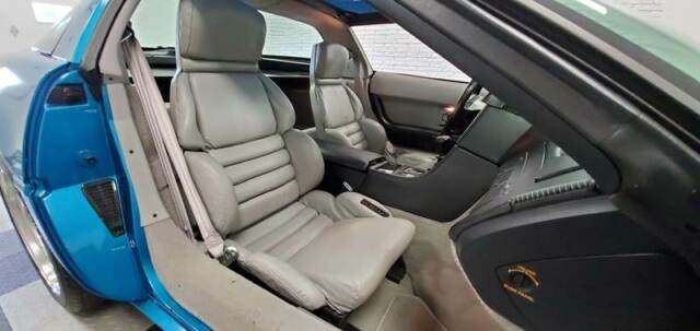 1992 Blue Chevrolet Corvette Hatchback