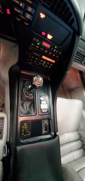 1992 Blue Chevrolet Corvette Hatchback