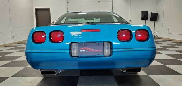 1992 Blue Chevrolet Corvette Hatchback