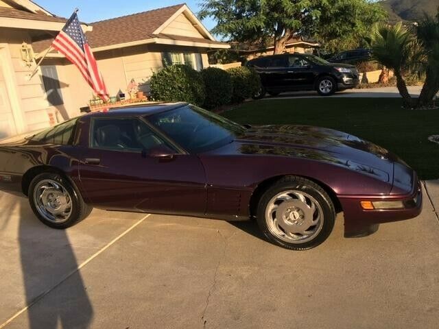 1992 Black Chevrolet Corvette Coupe