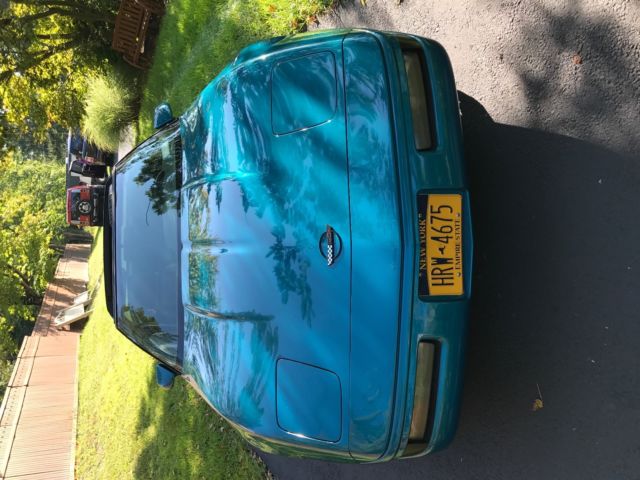 1992 Teal Chevrolet Corvette