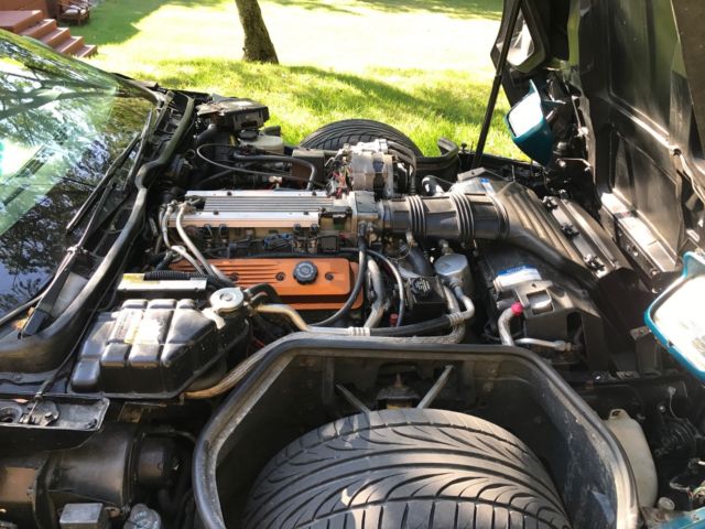 1992 Teal Chevrolet Corvette
