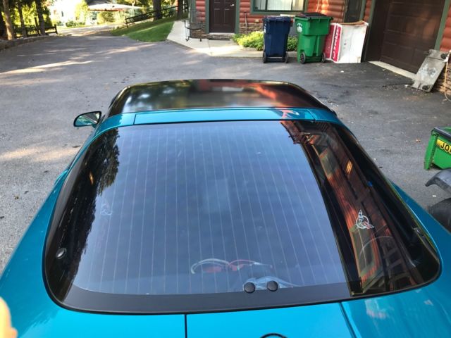 1992 Teal Chevrolet Corvette