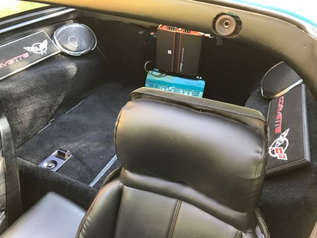 1992 Teal Chevrolet Corvette