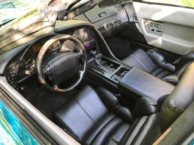 1992 Teal Chevrolet Corvette