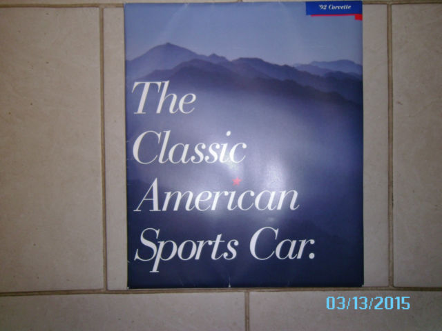 1992 White Chevrolet Corvette Convertible