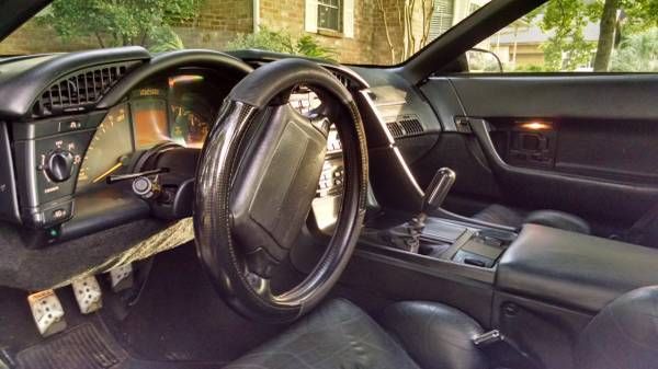 1992 BLACK Chevrolet Corvette COUPE