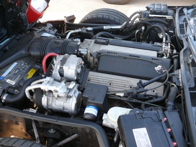 1992 Red Chevrolet Corvette Hatchback
