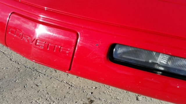 1992 Red Chevrolet Corvette Hatchback