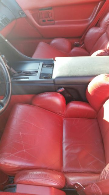 1992 Red Chevrolet Corvette Hatchback