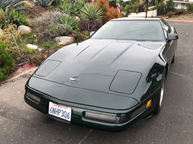 1992 Green Chevrolet Corvette Coupe