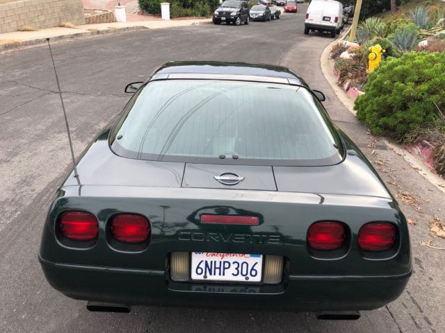 1992 Green Chevrolet Corvette Coupe