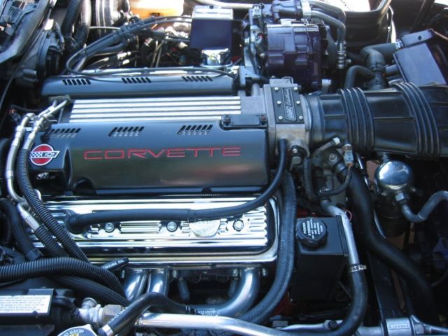 1992 Black Rose Metallic Chevrolet Corvette Coupe