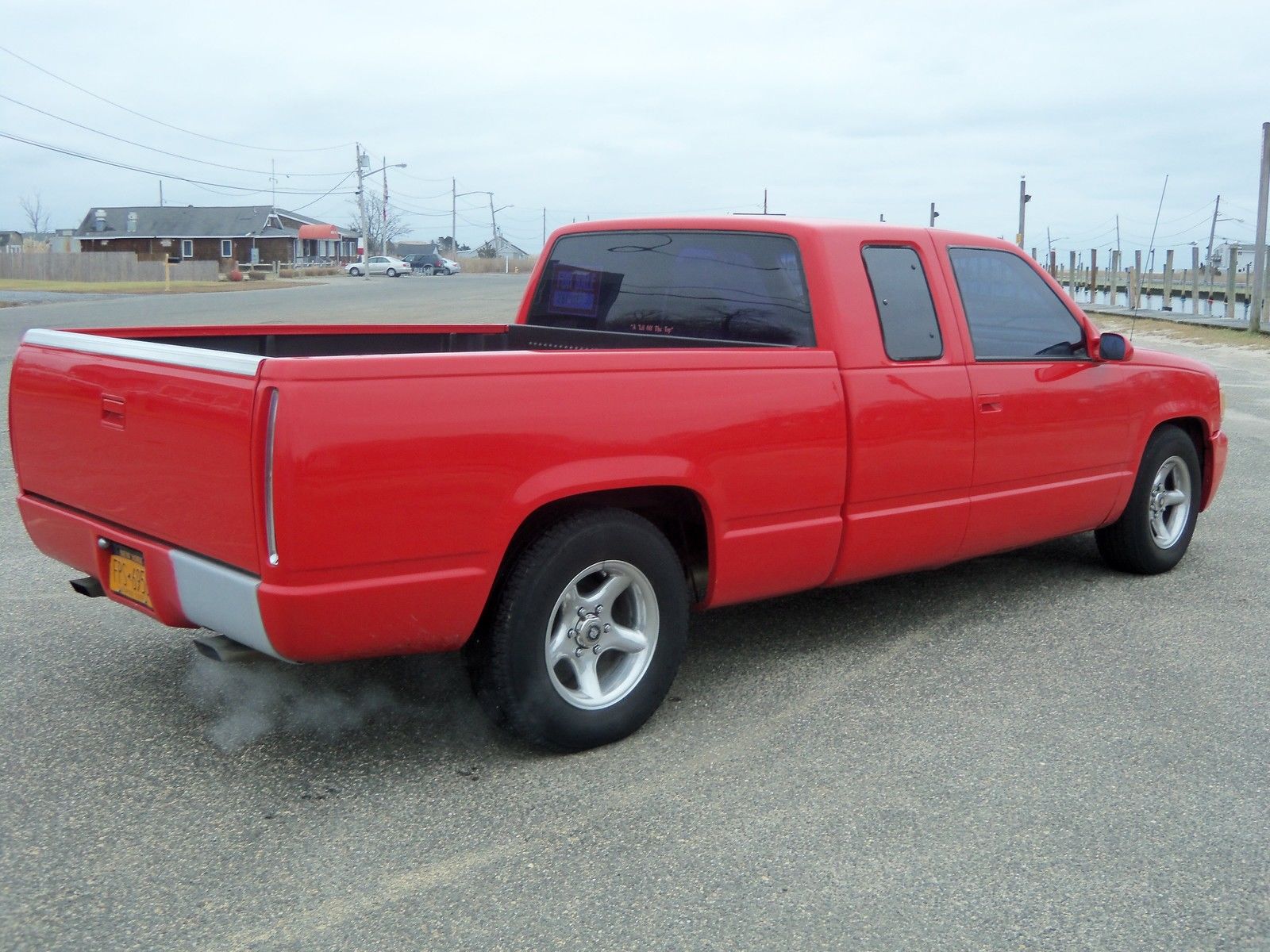 1992 Red Chevrolet C/K Pickup 2500 Extended Cab Pickup