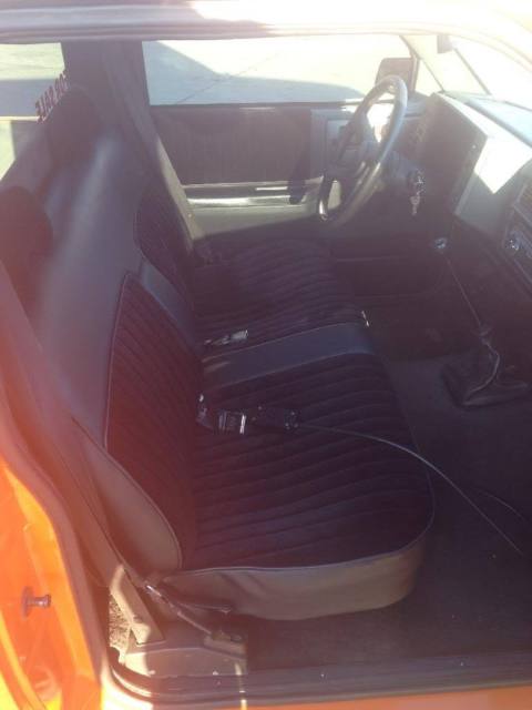 1992 Orange Chevrolet S-10 Standard Cab Pickup