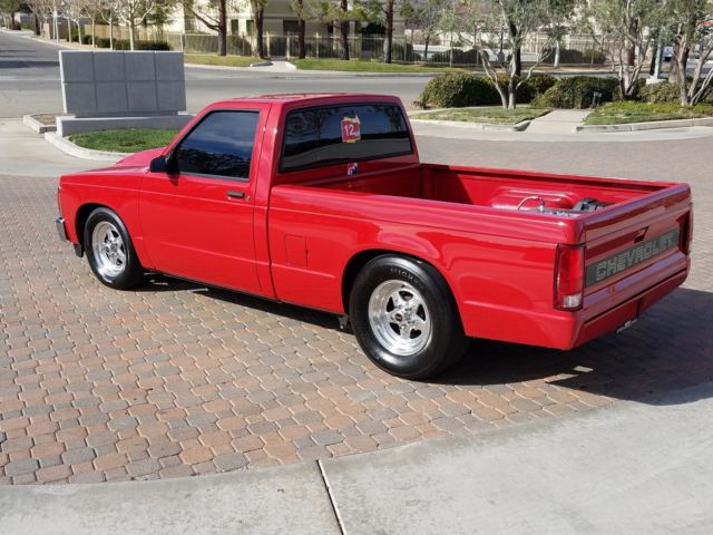 1992 Red Chevrolet S-10 Standard