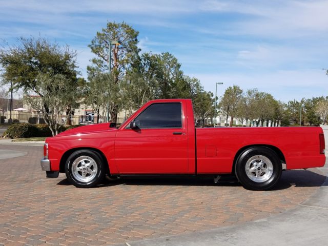 1992 Red Chevrolet S-10 Standard