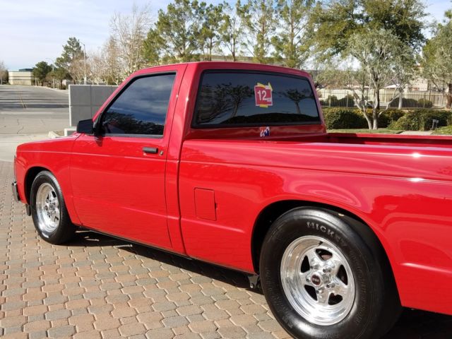 1992 Red Chevrolet S-10 Standard