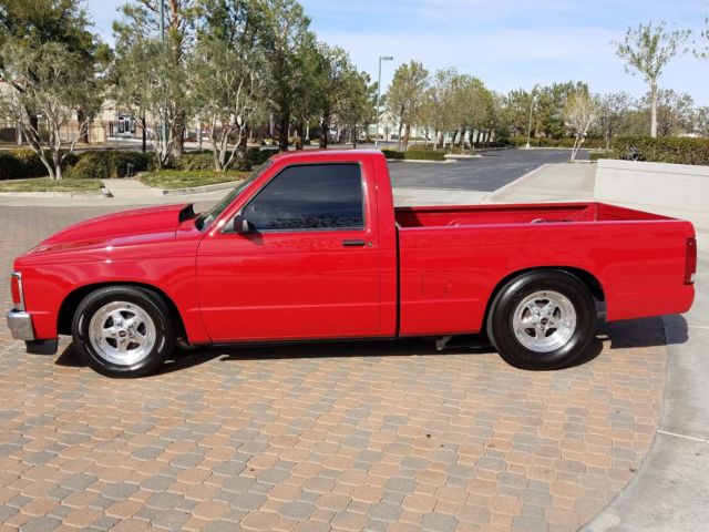 1992 Red Chevrolet S-10 Standard
