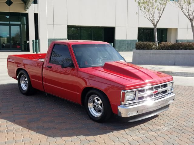 1992 Red Chevrolet S-10 Standard