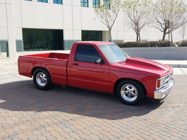 1992 Red Chevrolet S-10 Standard