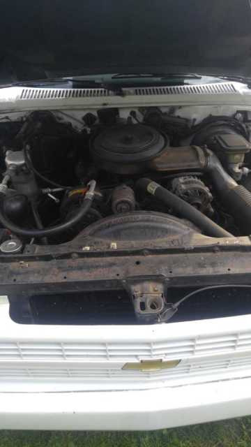 1992 White Chevrolet S-10