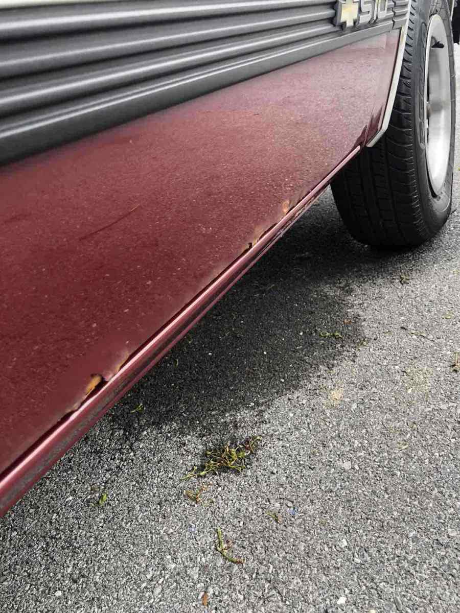 1992 Red Chevrolet S10 Pickup