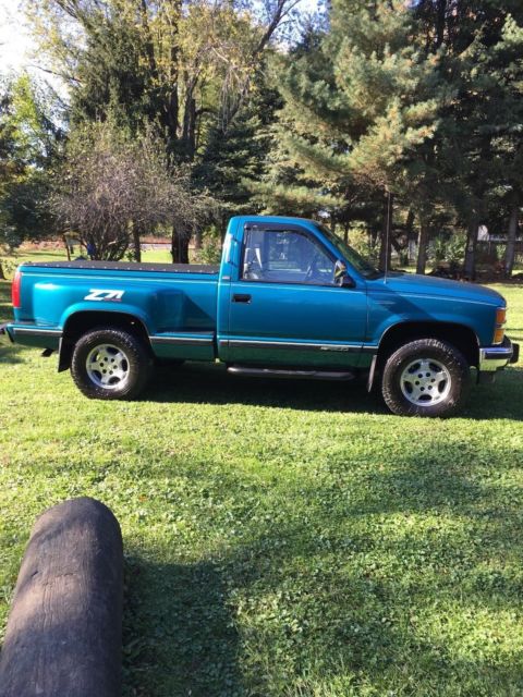 1992 Teal Chevrolet Other Pickups Pickup regular cab