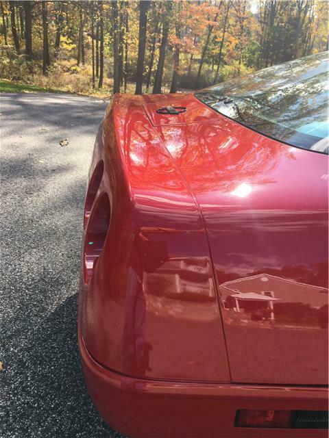 1992 Red Chevrolet Corvette --
