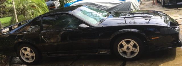1992 Black Chevrolet Camaro Hatchback