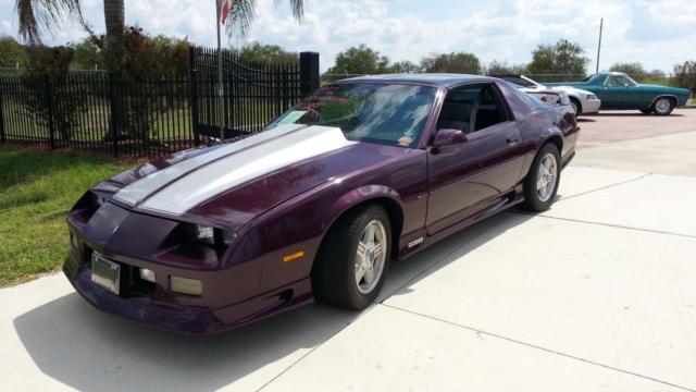 1992 Purple Chevrolet Camaro Coupe