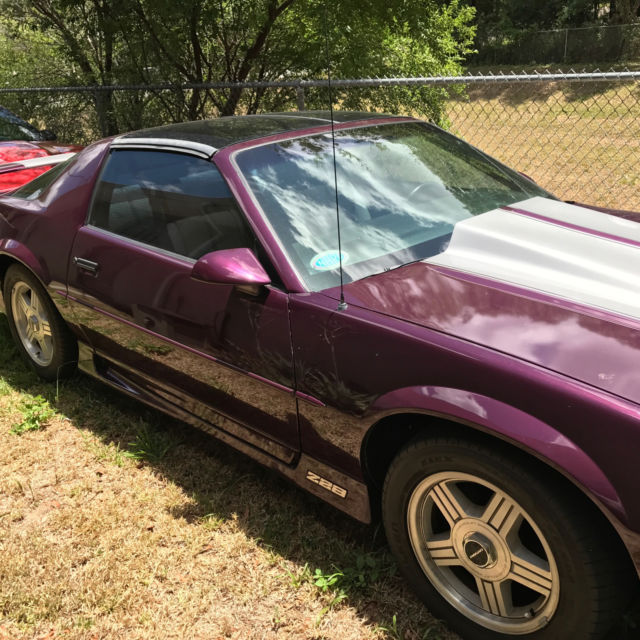 1992 Purple Chevrolet Camaro Coupe