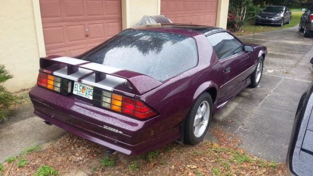 1992 Purple Chevrolet Camaro Coupe