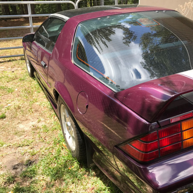 1992 Purple Chevrolet Camaro Coupe