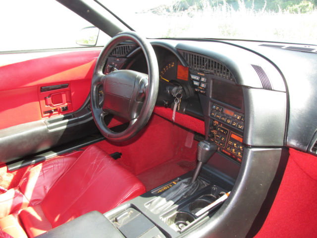 1992 White Chevrolet Corvette Coupe