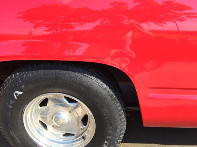 1992 Red Chevrolet C/K Pickup 1500 Standard Cab Pickup