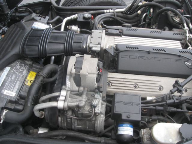 1992 Green Chevrolet Corvette Hatchback