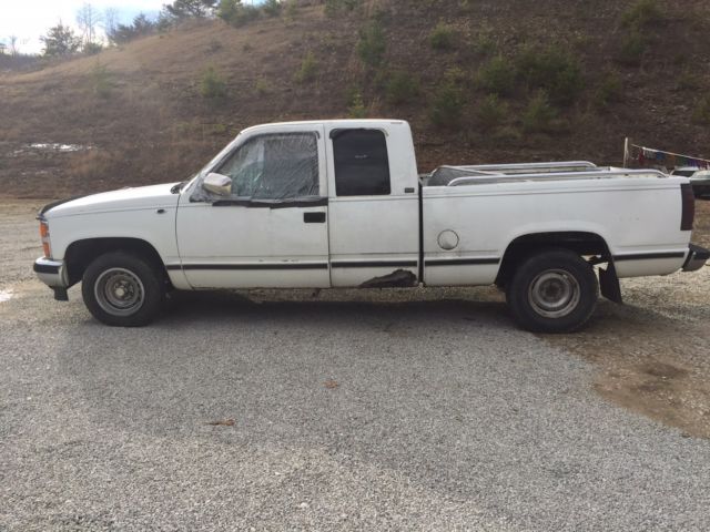 1992 White Chevrolet C/K Pickup 1500