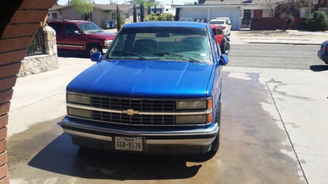 1992 Blue Chevrolet C/K Pickup 1500