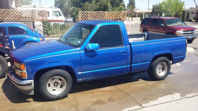 1992 Blue Chevrolet C/K Pickup 1500
