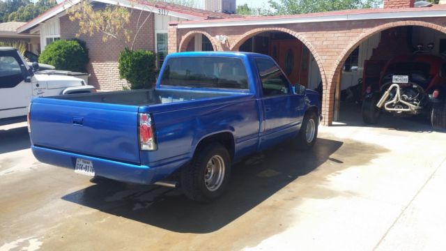 1992 Blue Chevrolet C/K Pickup 1500