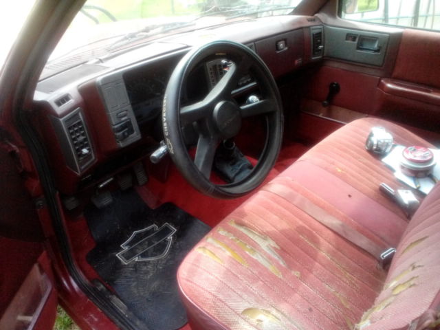 1992 SilverBlack Chevrolet S-10