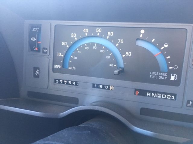 1992 SilverBlack Chevrolet S-10